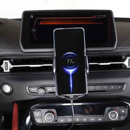 Miniatura 5 de Daeiclru Soporte de teléfono para automóvil compatible con Toyota Supra GR A90 A91 MK5 2019-2022, soporte de montaje para salpicadero, consola