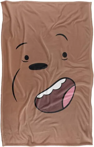 Miniatura 2 de We Bare Bears Grizz - Manta de tacto sedoso, súper suave, 36 x 58 pulgadas