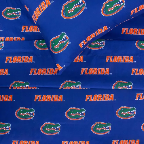 Miniatura 4 de Everything Comfy Florida Gators - Juego de sábanas de 3 piezas, tamaño individual, fondo del color del equipo, 1 sábana encimera, 1 sábana bajera, 1