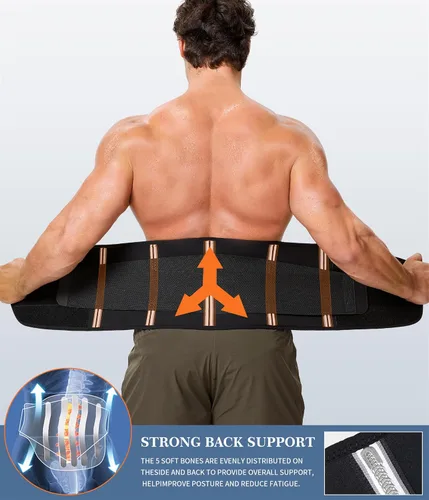 Miniatura 4 de TAILONG Faja reductora de cintura de neopreno cinturón abdominal para hombres, entrenador de cintura para mujeres, corsé adelgazante, moldeador
