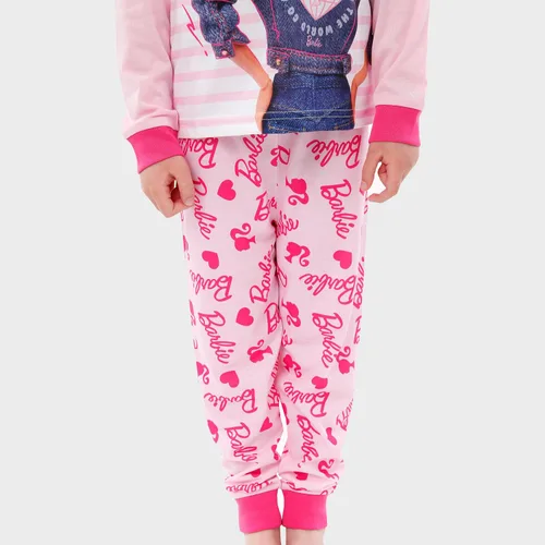 Miniatura 4 de Barbie Pijamas para niñas Conjunto de pijamas y coleteros para niñas Conjunto de pijama para niñas Ropa de dormir para niñas Producto