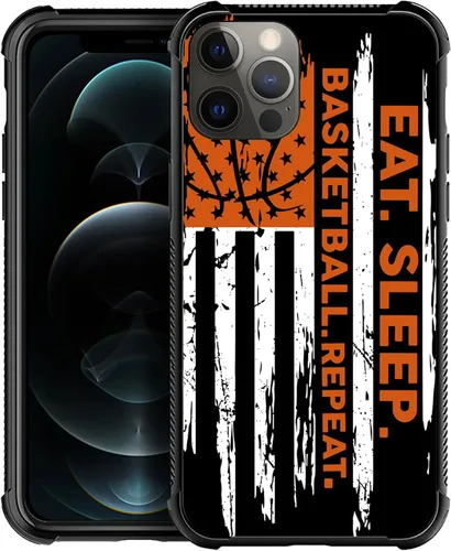 Miniatura 12 de Funda compatible con iPhone X/XS, diseño de bandera estadounidense de béisbol, TPU suave, a prueba de golpes, de vidrio templado, para iPhone X/XS