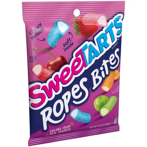 Miniatura 6 de SweeTARTS Ropes Bites, 5.25 onzas, paquete de 12
