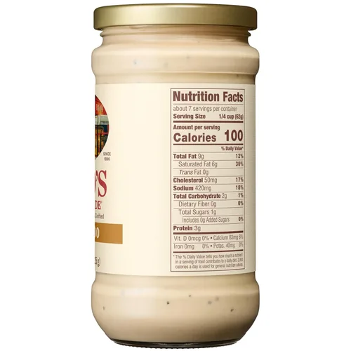 Miniatura 6 de Rao's Salsa Alfredo casera de 15 onzas, salsa cremosa para pasta, mezcla de calidad premium de queso parmesano y queso romano, crema y mantequilla