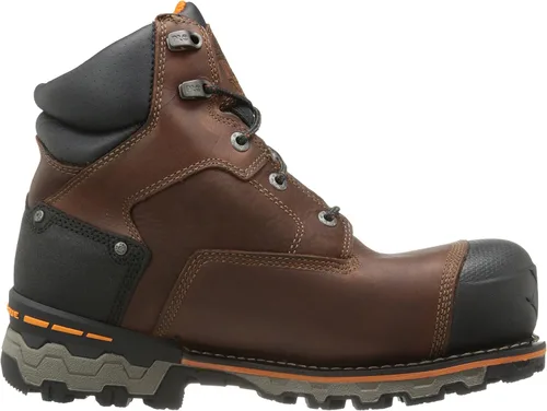 Miniatura 6 de Timberland PRO Botas de trabajo industriales para hombre de 6.0 pulgadas, Boondock, con puntera de composite, impermeables y aisladas Marrón