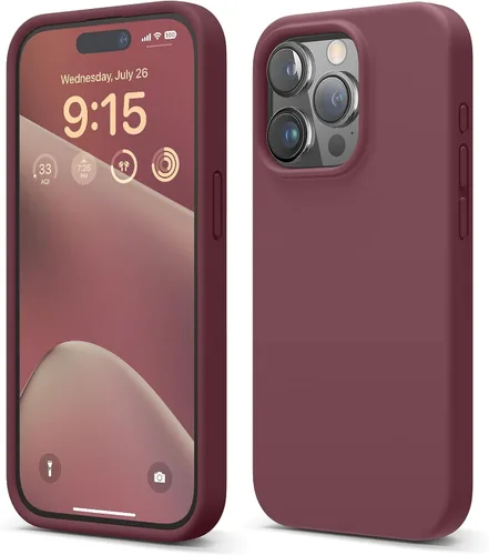Miniatura 26 de elago Compatible con Funda para iPhone 15 Pro, Funda de Silicona Líquida, Cubierta Protectora de Cuerpo Completo, Resistente a Golpes, Funda Delgada