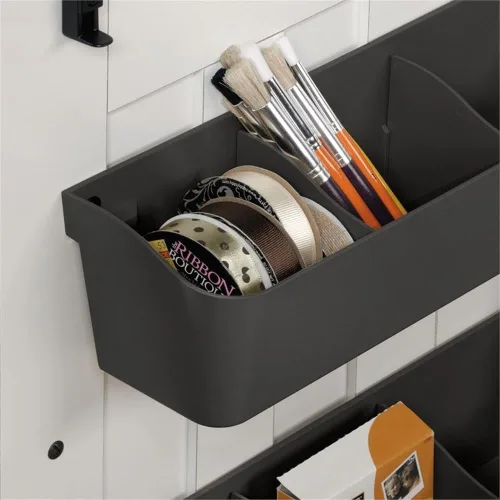 Miniatura 10 de Mueble móvil para costura y otras manualidades de madera de cerezo Blanco suave