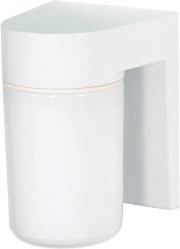 Miniatura 7 de Nuvo Luminaria SF77/141 Utilidad para Exteriores, Aplique de Aluminio Fundido Duradero para Montaje en Pared, Luz de Porche y Patio con Globo