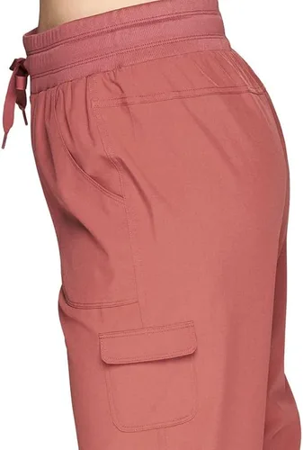 Miniatura 2 de RBX - Pantalón capri deportivo con cordónligero con bolsillos y estilo cargo para mujer