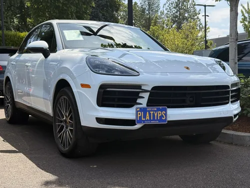 Miniatura 6 de CravenSpeed Platypus Soporte para placa de matrícula compatible con Porsche Cayenne (modelos base y S) 2024-2025 Sin taladrar Se instala