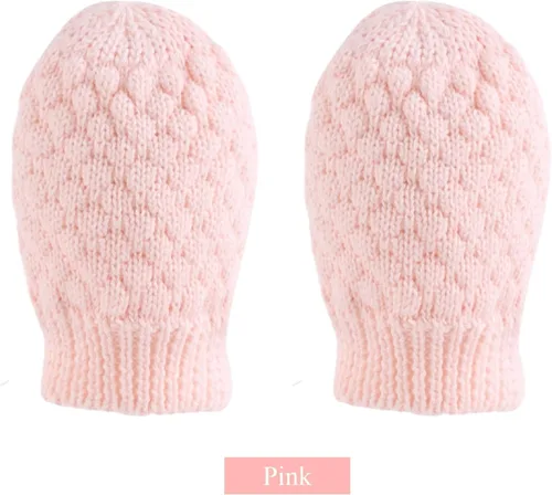 Miniatura 38 de Guantes de punto para bebés, niños y niñas, guantes de invierno para recién nacidos, guantes de 0 a 3 años