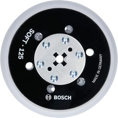 Miniatura 6 de BOSCH RSM5045 Almohadilla de lijado mediana de gancho y bucle con múltiples orificios de 5 pulgadas