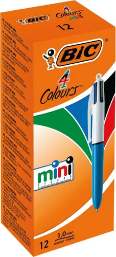Miniatura 7 de Bic Mini bolígrafo de 4 colores, 1 paquete