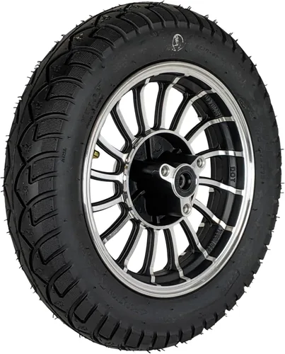 Miniatura 2 de RedCap Rueda trasera de 10 pulgadas y neumático de 3.5-10 para scooter ciclomotor de 50 cc GY6 QMB139 para unidades de freno de tambor Sunny TaoTao