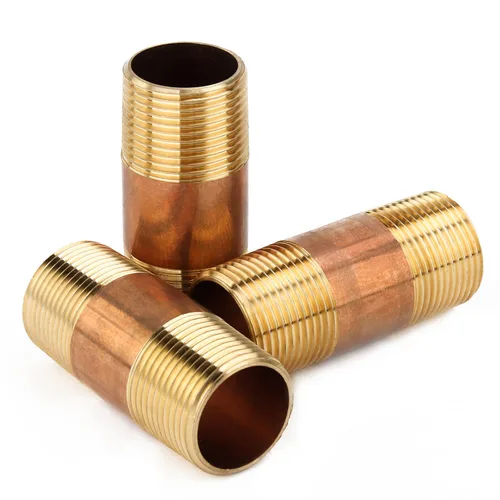 Miniatura 20 de LTWFITTING Tubería de latón para cerrar pezones de 1 pulgada macho NPT (paquete de 5)