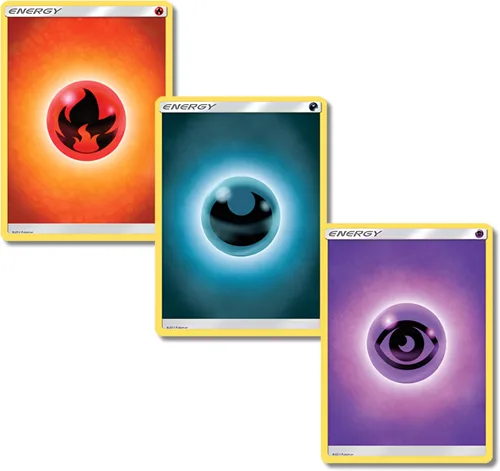 Miniatura 2 de Pokemon 90 Cards Basic Energy Pack (10 de cada tipo)