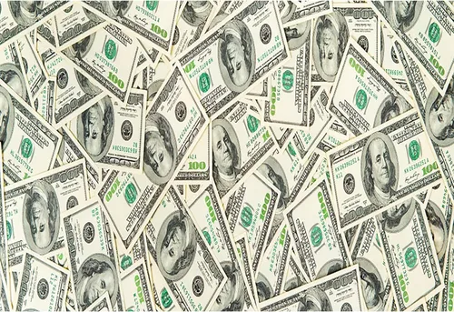 Miniatura 7 de AOFOTO Telón de fondo con temática de dinero de 6 x 3 pies, fondos para fotografía de billetes de dólar estadounidense, fondos para fotografía
