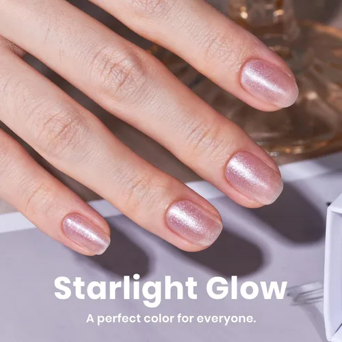 Miniatura 4 de Beetles Pearl - Esmalte de uñas natural iluminador, corrector de uñas de secado rápido, fortalecedor de uñas y tratamiento de crecimiento para uñas