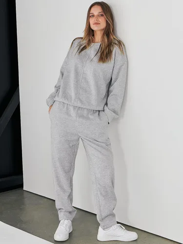 Miniatura 2 de Prinbara Conjunto de 2 piezas para mujer, de manga larga, cuello redondo, sin botones, pantalones deportivos