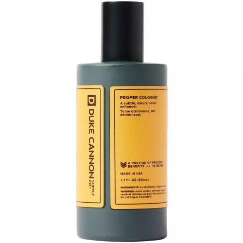 Miniatura 6 de Duke Cannon Proper Cologne Sawtooth Perfume para hombre Eau de Parfum Aire Alpino y Madera de Cedro Fragancia fresca, amaderada y duradera