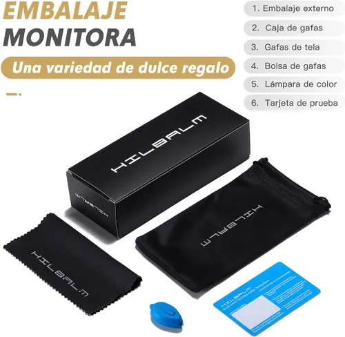 Miniatura 7 de (3 unidades) gafas de bloqueo de luz azul para mujer y hombre gafas de ordenador marco de metal (negro, leopardo, rosa)