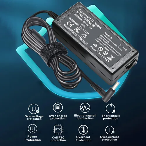 Miniatura 3 de 45W 740015-002 741727-001 L25296-001 Adaptador de CA para HP Pavilion x360 Envy Spectre Elitebook 840 ProBook Laptop Cable de alimentación