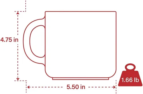 Miniatura 4 de burton+BURTON GiGi Taza de café de cerámica de 18 onzas, taza de té floral rosa en caja de regalo decorativa a juego, selección de regalo del día