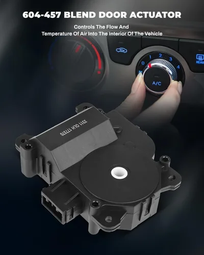 Miniatura 3 de LUJUNTEC Actuador de puerta mezcladora reemplaza 604-457 Manetas de repuesto del calentador Puerta mezcladora Compatible con Mazda para CX-9