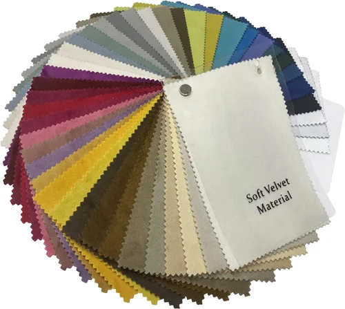Frelement Cortinas de terciopelo Muestras de tela Muestras de tela para agregar forro | Tamaño | Encabezado Cortinas hechas a medida, 40 colores