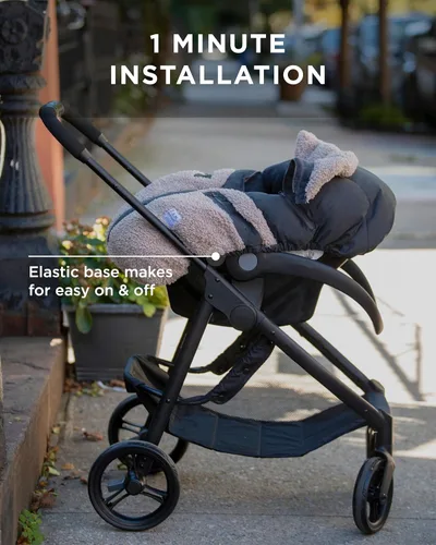 Miniatura 3 de 7AM Enfant Fundas de asiento de automóvil, funda de bebé Cocoon para niños y niñas, repelente de lluvia y nieve, transpirable, resistente al viento