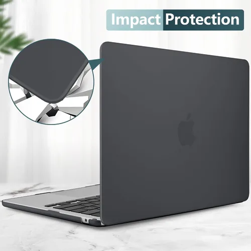 Miniatura 6 de TWOLSKOO Compatible con funda M4 para MacBook Air de 15 pulgadas 2025-2023 versión M4 A3241 M3 A3114 M2 A2941, carcasa rígida de plástico, protector