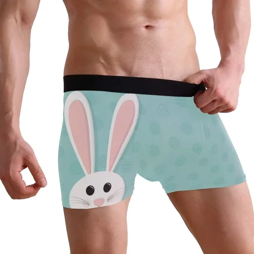 Miniatura 5 de Calzoncillos tipo bóxer para hombre, ropa interior de huevo, calzoncillos tipo bóxer suaves