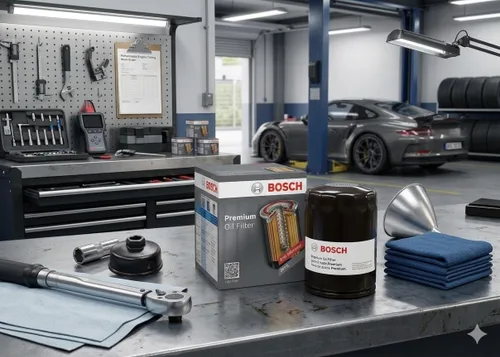 Miniatura 4 de BOSCH Filtro de aceite de alta calidad 3300 con tecnología de filtración FILTECH, compatible con Chevrolet, Ford, Honda, Infiniti, Kia, Mazda