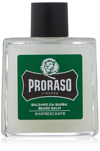 Proraso - Bálsamo para barba para hombres, nutre y suaviza el crecimiento de la barba nueva y las barbas cortas