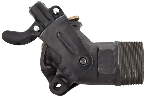 Miniatura 2 de Dixon D75 Válvula de compuerta de tambor de hierro, 2" NPT macho
