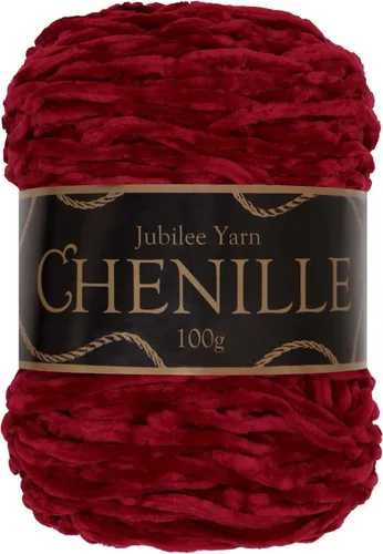 Miniatura 50 de JubileeYarn - Hilo de chenilla (3.53 oz/poliéster peinado, circonita), 1 pastel