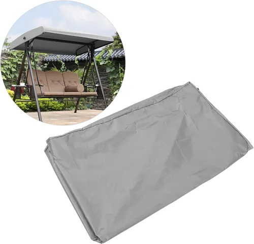 Miniatura 4 de Cubierta de repuesto para toldo de columpio, cubierta de columpio impermeable para silla de columpio, cubierta de columpio para patio de jardín