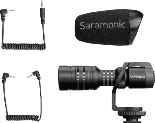 Miniatura 8 de Saramonic VMICMINI Vmic Mini Micrófono de Escopeta (VMICMINI), Negro
