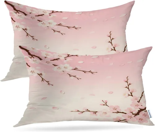 Miniatura 9 de Batmerry Black Cat Green Leaves Throw Pillow Covers, Cat Among Foliage Decorative Pillow Covers Digital Printing Blended Fabric for Couch Sofa Bed