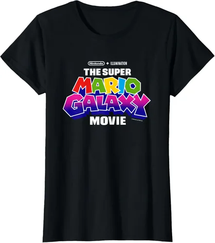 Miniatura 13 de Camiseta con el logotipo de la película Super Mario Galaxy