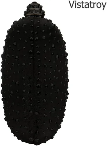 Miniatura 3 de Bolso de noche para mujer, con diamantes de imitación brillantes, para boda, fiesta de noche, bolso de mano con cadena, bolso cruzado