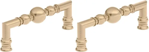 Miniatura 20 de Richelieu Hardware BP8789192CHBRZ Firenze Collection 7 9/16 pulgadas (7.559 in), tirador tradicional de gabinete, bronce champán, 7 44820, 7 9/16
