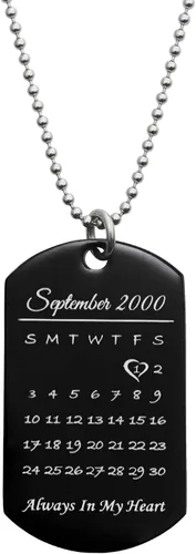 Miniatura 9 de Collar con Foto Personalizada Collar de Foto Personalizada para Hombres Mujeres Novio Aniversario Día de San Valentín Navidad Regalo para Esposo