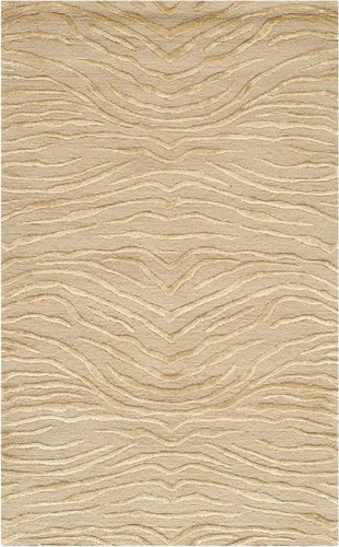 Miniatura 9 de Martha Stewart x SAFAVIEH - Colección de alfombras de área, 2 pies 6 pulgadas x 4 pies 3 pulgadas, nube, seda y lana hechas a mano, ideal para sala