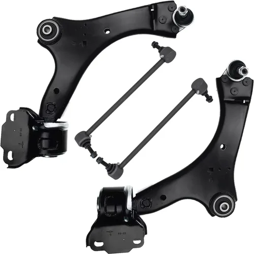 Miniatura 192 de Detroit Axle - Kit de 4 brazos de control delanteros para Ford Mustang 05-10, 2 brazos de control inferiores, 2 puntales 2005 2006 2007 2008 2009