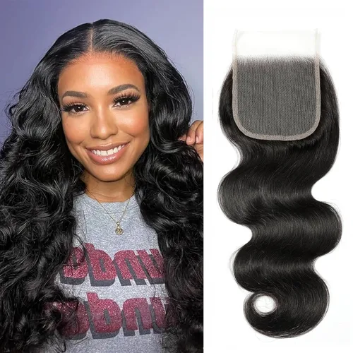 Miniatura 26 de Encaje frontal transparente HD de 13 x 6 pulgadas, prearrancado con abuelitos, línea capilar natural, cierre frontal ondulado 12A, cabello humano