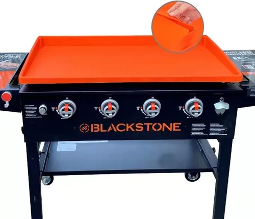 Miniatura 6 de Blackstone - Alfombrilla de silicona para plancha, resistente grado alimenticio, gris, 28 pulgadas
