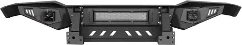 Miniatura 7 de Tundra parachoques delantero de ancho completo con placas de deslizamiento y focos LED para camionetas Toyota Tundra 2007-2013