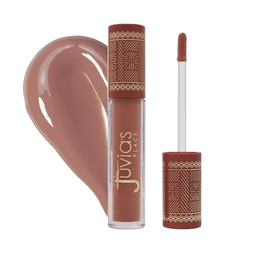 Miniatura 9 de Juvia's Place Coffee Shop - Brillo de labios - Mantequilla de galletas - Brillo de labios hidratante para mujeres, brillo duradero, acabado