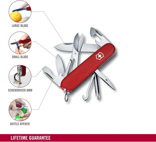 Miniatura 3 de Victorinox Swiss Army Super Tinker Pocket Tool - Rojo